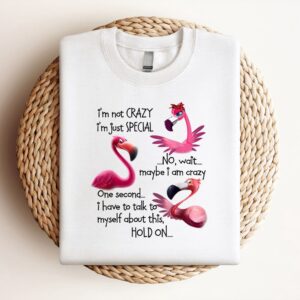 Flamingo Im Not Crazy Im Just Special…
