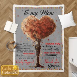 Fleece Blanket For Mom Daughter To Mom…