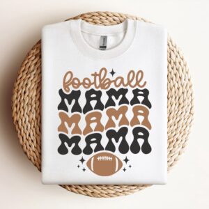 Football Mama Mama Mama Sweatshirt, Mother Sweatshirt,…