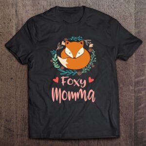 Foxy Momma Mother’s Day T-Shirt, Mother’s Day…