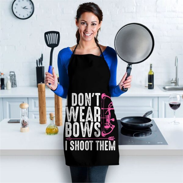 Funny Archery Gift For Women Bow Hunting Archer Mothers Day Apron, Aprons For Mother’s Day, Mother’s Day Gifts