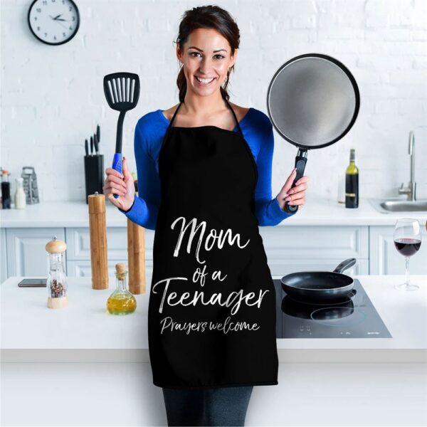 Funny Christian Mothers Mom of a Teenager Prayers Welcome Apron, Aprons For Mother’s Day, Mother’s Day Gifts