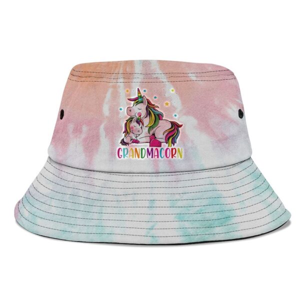 Funny Grandmacorn Unicorn Costume Grandma Mom Mothers Day Bucket Hat, Mother Day Hat, Mother’s Day Gifts