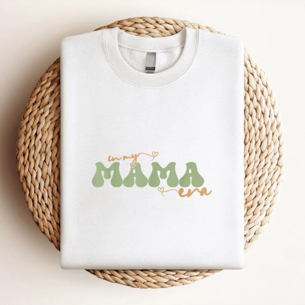 Funny In My Mama Era Lover Groovy Retro Mom Mothers Day Sweatshirt, Mother Sweatshirt, Sweatshirt For Mom, Mum Sweatshirt