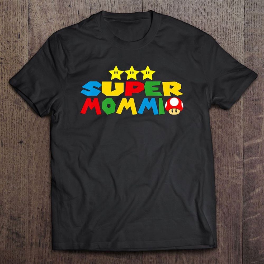 Funny Super Mommio Video Game Lover Mother’s Day Premium Unisex T-Shirt, Mother’s Day Shirts, T Shirt For Mom