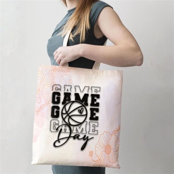 Game Day Sport Lover Mothers Day Basketball Mom Women Girl Tote Bag, Mom Tote Bag, Tote Bags For Moms, Mother’s Day Gifts
