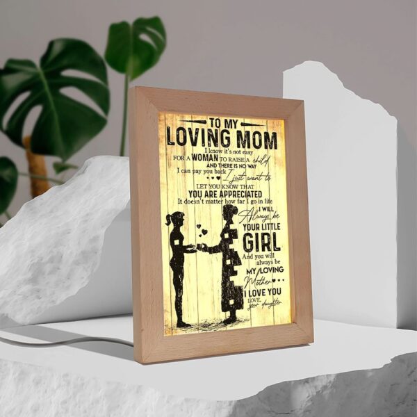 Gift For Mom Frame Lamp, Picture Frame Light, Frame Lamp, Mother’s Day Gifts