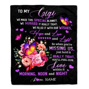 Gigi Blanket From Grandkids Granddaughter We Made This Special Blanket Flower Personalized Blanket For Mom Mother s Day Gifts Blanket 1 lrubbf.jpg