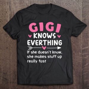 Gigi Knows Everything Vintage Mother’s Day Grandma…
