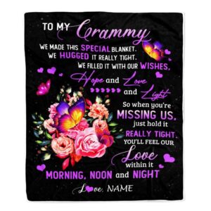 Grammy Blanket From Grandkids Granddaughter We Made This Special Blanket Flower Personalized Blanket For Mom Mother s Day Gifts Blanket 1 um6lze.jpg