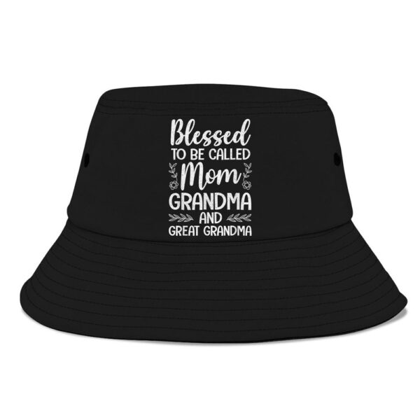 Great Grandma Art For Women Great Grandmother Mothers Day Bucket Hat, Mother Day Hat, Mother’s Day Gifts