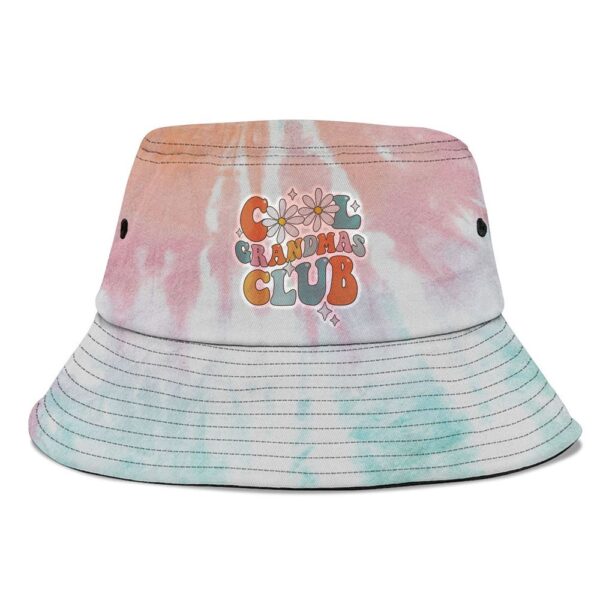 Groovy Cool Grandmas Club Funny Smile Mothers Day Bucket Hat, Mother Day Hat, Mother’s Day Gifts