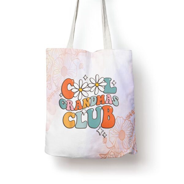 Groovy Cool Grandmas Club Funny Smile Mothers Day Tote Bag, Mom Tote Bag, Tote Bags For Moms, Mother’s Day Gifts