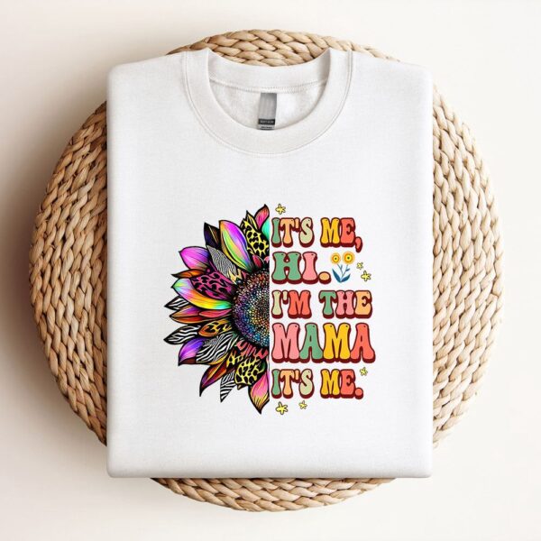 Groovy Its Me Hi Im The Mama Its Me Tie Dye Mothers Day Sweatshirt, Mother Sweatshirt, Sweatshirt For Mom, Mum Sweatshirt