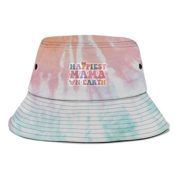 Happiest Mama On Earth Retro Groovy Mom Happy Mothers Day Bucket Hat, Mother Day Hat, Mother’s Day Gifts