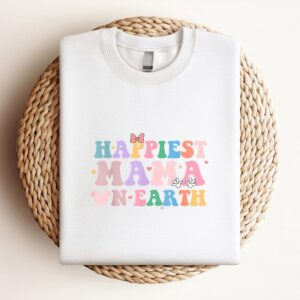 Happiest Mama On Earth Retro Groovy Mom…