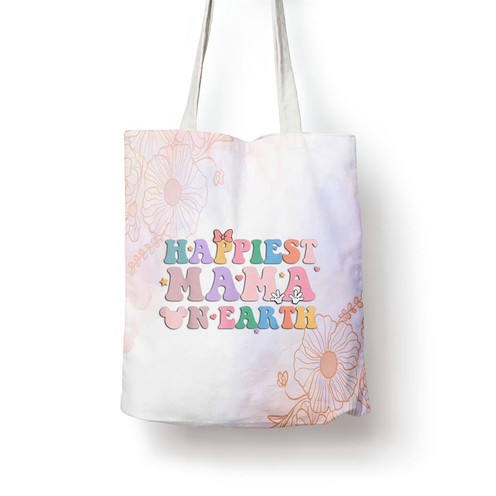 Happiest Mama On Earth Retro Groovy Mom Happy Mothers Day Tote Bag, Mom Tote Bag, Tote Bags For Moms, Mother’s Day Gifts Happiest Mama On Earth Retro Groovy Mom Happy Mothers Day Tote Bag, Mom Tote Bag, Tote Bags For Moms, Mother’s Day Gifts