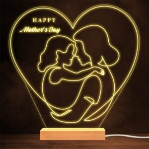 Happy Mother’s Day Mum & Daughter Heart…