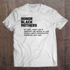 Honor Black Mothers T-Shirt, Mother’s Day Shirts,…