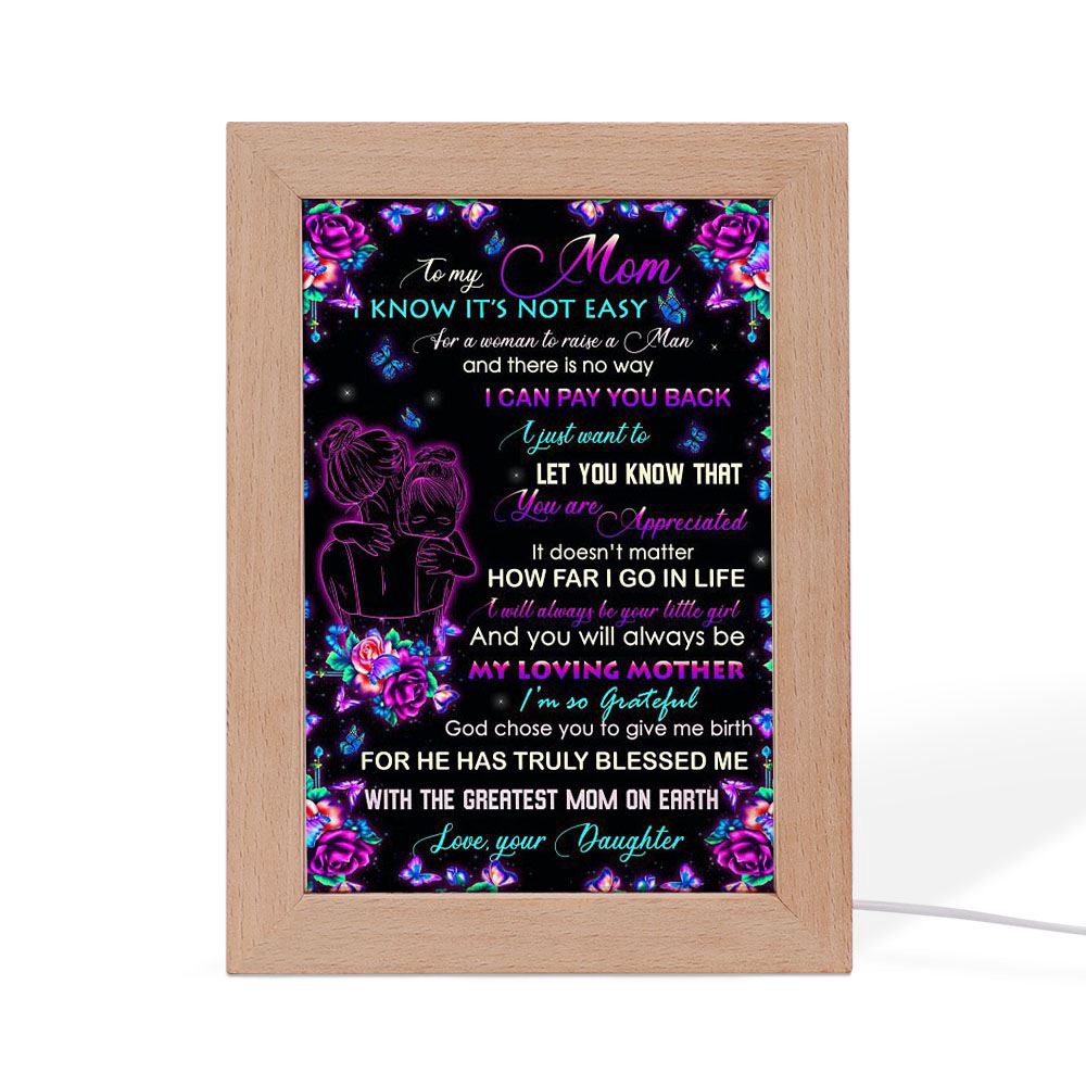 I Can Pay You Back Frame Lamp, Picture Frame Light, Frame Lamp, Mother’s Day Gifts I Can Pay You Back Frame Lamp, Picture Frame Light, Frame Lamp, Mother’s Day Gifts