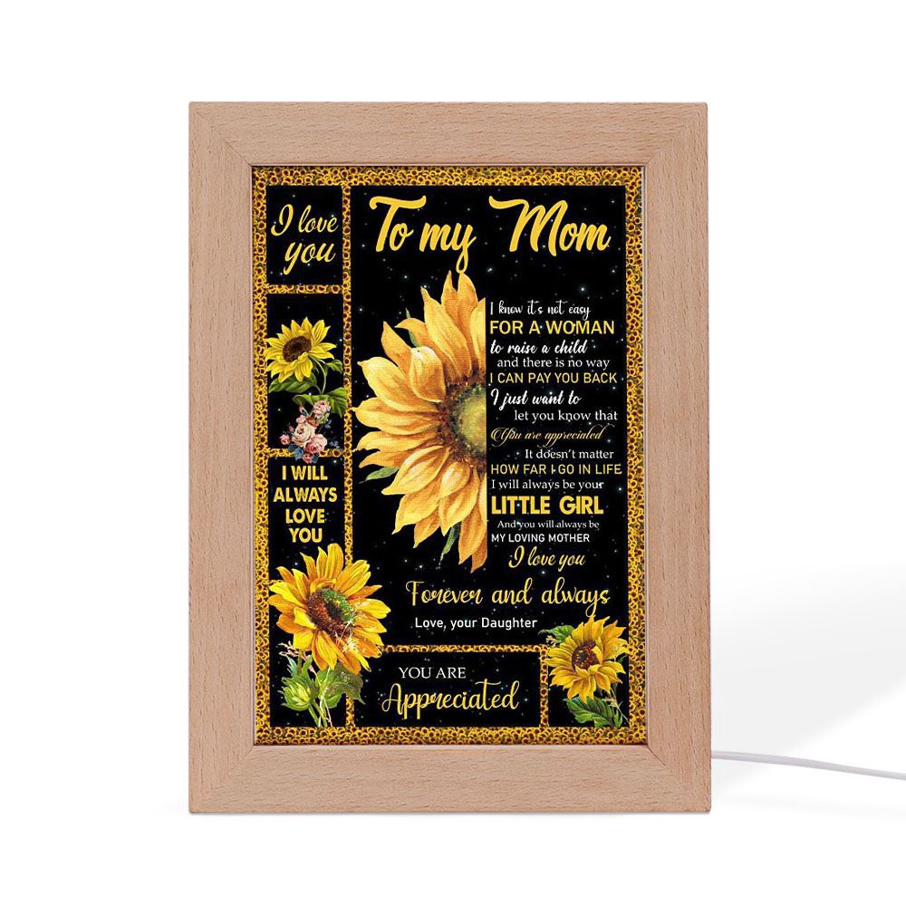 I Love You Forever And Always Frame Lamp, Picture Frame Light, Frame Lamp, Mother’s Day Gifts I Love You Forever And Always Frame Lamp, Picture Frame Light, Frame Lamp, Mother’s Day Gifts