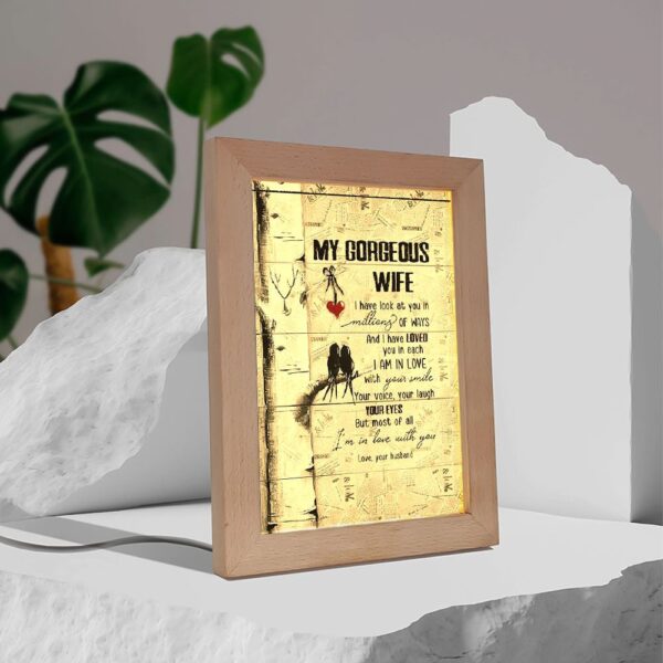 I’M In Love With You Frame Lamp, Picture Frame Light, Frame Lamp, Mother’s Day Gifts