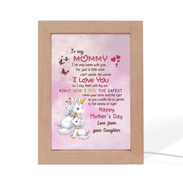 I Say Them With My Lick Frame Lamp, Picture Frame Light, Frame Lamp, Mother’s Day Gifts