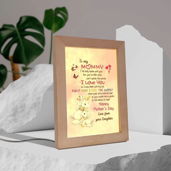 I Say Them With My Lick Frame Lamp, Picture Frame Light, Frame Lamp, Mother’s Day Gifts