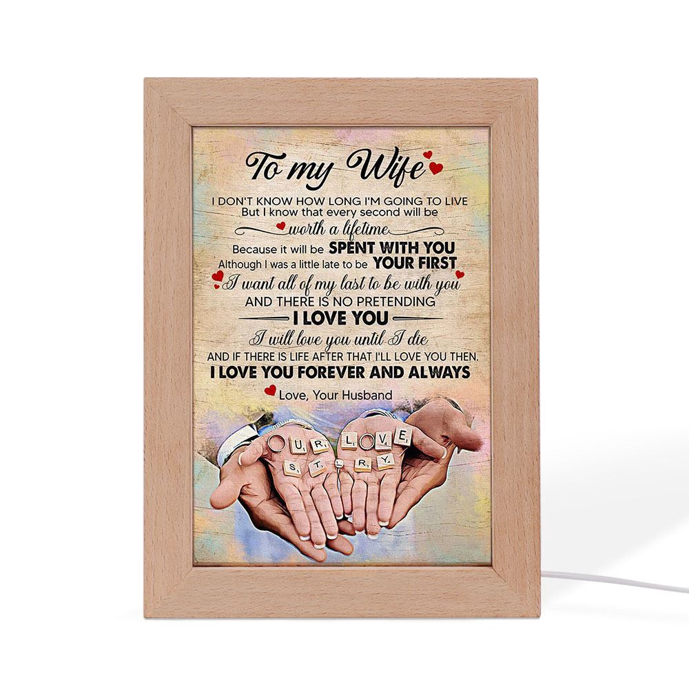 I Want All My Last To Be With You Frame Lamp, Picture Frame Light, Frame Lamp, Mother’s Day Gifts I Want All My Last To Be With You Frame Lamp, Picture Frame Light, Frame Lamp, Mother’s Day Gifts