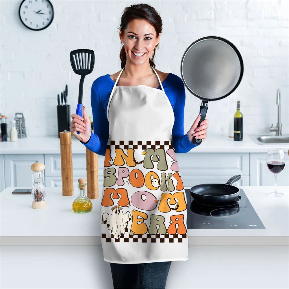 In My Spooky Mom Era Ghost Halloween Mothers Day Apron, Mothers Day Apron, Mother’s Day Gifts In My Spooky Mom Era Ghost Halloween Mothers Day Apron, Mothers Day Apron, Mother’s Day Gifts