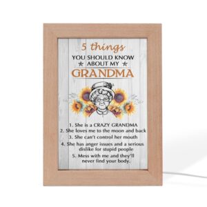 Inspirational Paper Frame Lamp To My Grandma,…