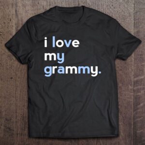 Kids I Love My Grammy Shirt Grandma…