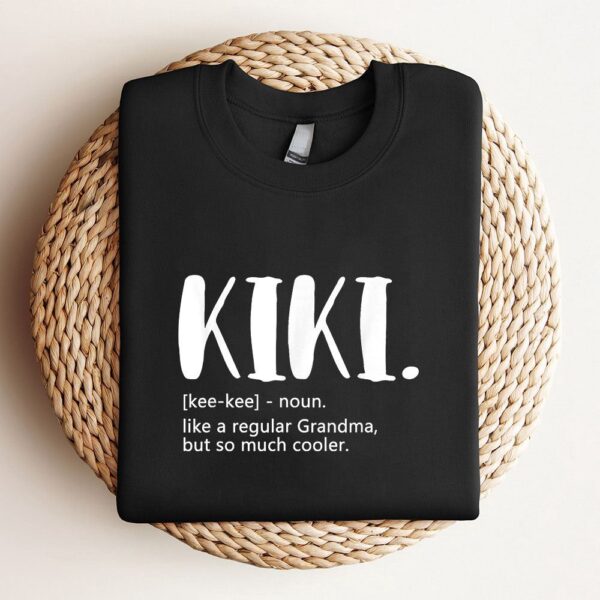 Kiki Shirts For Women Mothers Day Idea For Grandma Kiki Sweatshirt, Mother Sweatshirt, Sweatshirt For Mom, Mum Sweatshirt