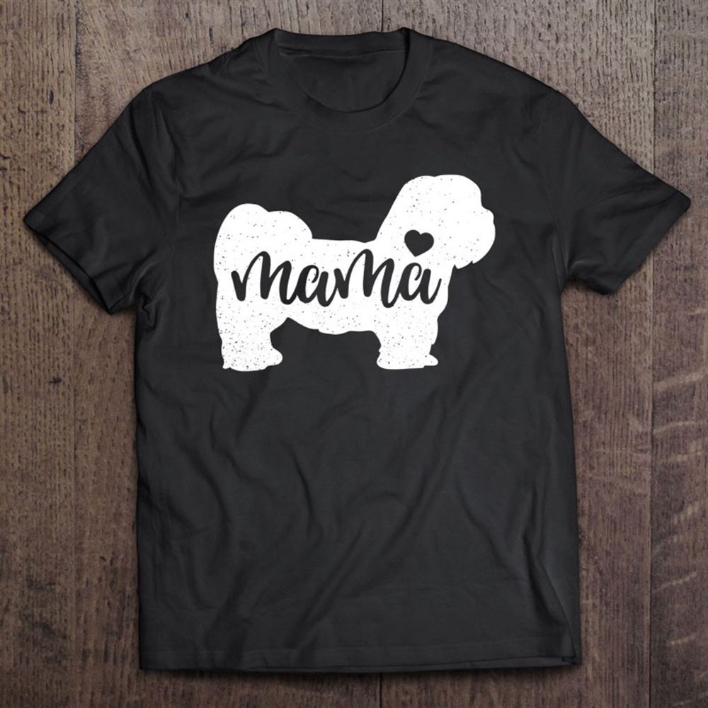 Lhasa Apso Mama Mom Dog Cute Mothers Day T-Shirt, Mother’s Day Shirts, Mother’s Shirts