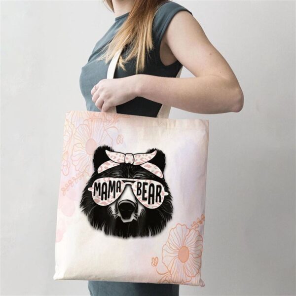 Mama Bear Face Sunglasses Mother Mothers Day Gift Tote Bag, Mom Tote Bag, Tote Bags For Moms, Mother’s Day Gifts