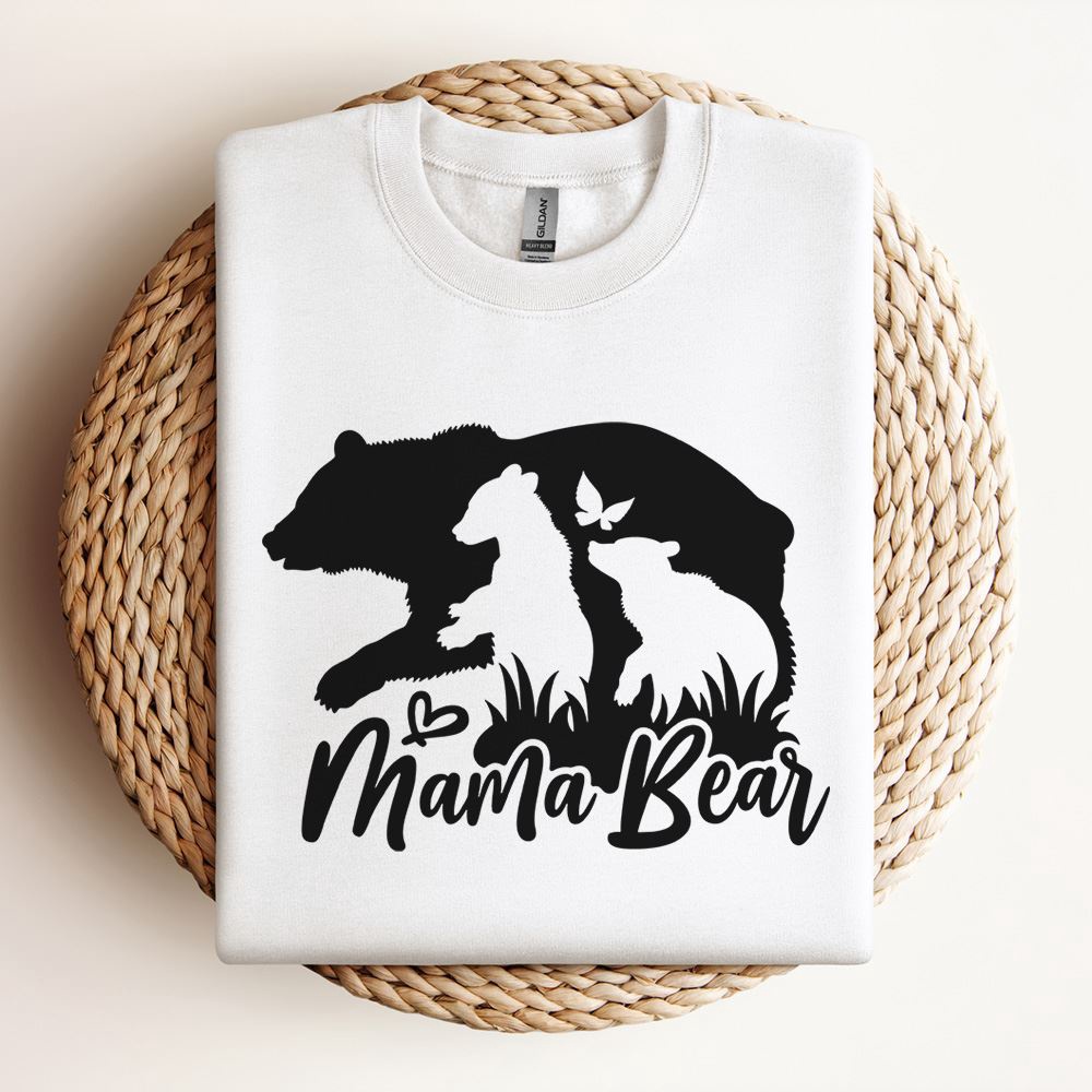 Mama Bear Sweatshirt, Mother Sweatshirt, Sweatshirt For Mom, Mum Sweatshirt