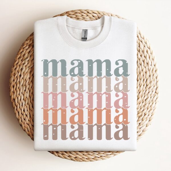 Mama Boho Distressed Stacked Sweatshirt, Mother Sweatshirt, Sweatshirt For Mom, Mum Sweatshirt