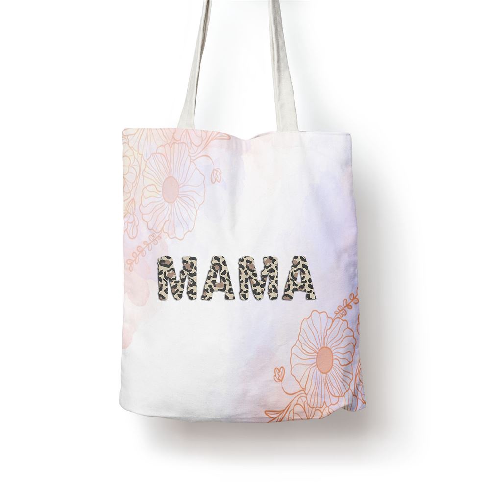 Mama Leopard Cheetah Printmothers Day Gift Tote Bag, Mom Tote Bag, Tote Bags For Moms, Mother’s Day Gifts