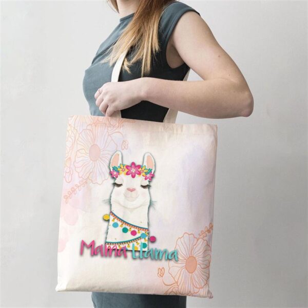 Mama Llama Funny Mothers Day For Women Mom Love Llama Tote Bag, Mom Tote Bag, Tote Bags For Moms, Mother’s Day Gifts