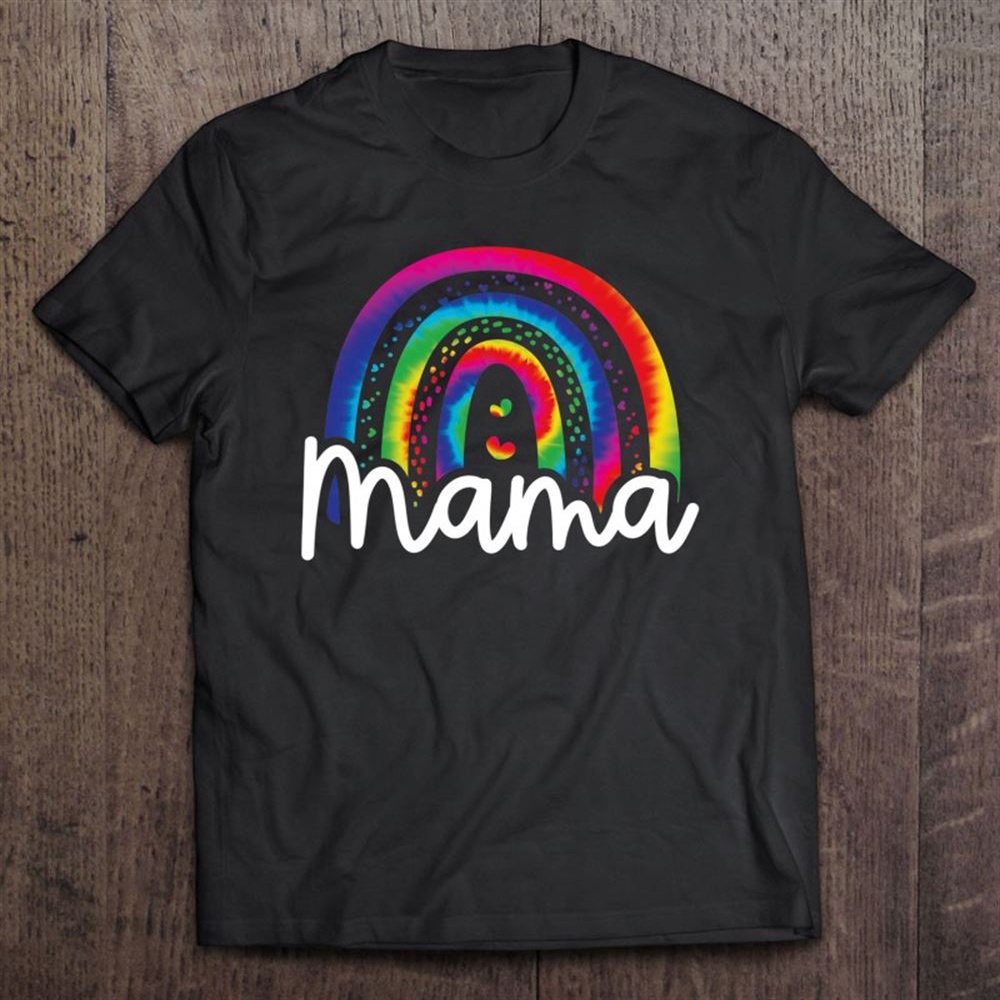 Mama Mini Mother Daughter Matching Tie Dye T-Shirt, Mother’s Day Shirts, Mother’s Shirts