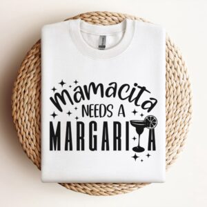 Mamacita Needs A Margarita Sweatshirt, Mother Sweatshirt,…