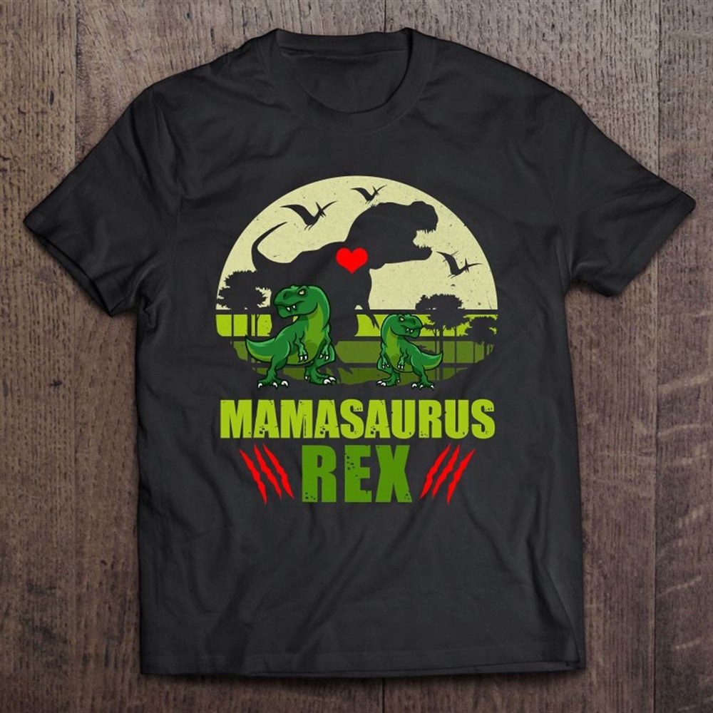 Mamasaurus T-rex Funny Mom Mommy Mother Animal Lover T-Shirt, Mother’s Day Shirts, Mother’s Shirts