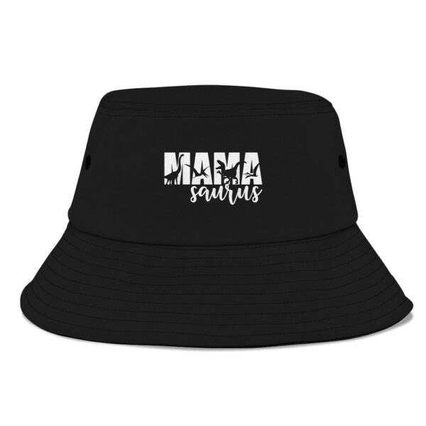 Mamasaurus T Rex Dinosaur Funny Mama Saurus Mothers Day Bucket Hat, Mother Day Hat, Mother’s Day Gifts
