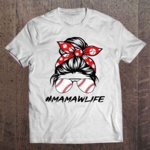 Mamaw Life Softball Baseball Love Mamawlife Mothers…