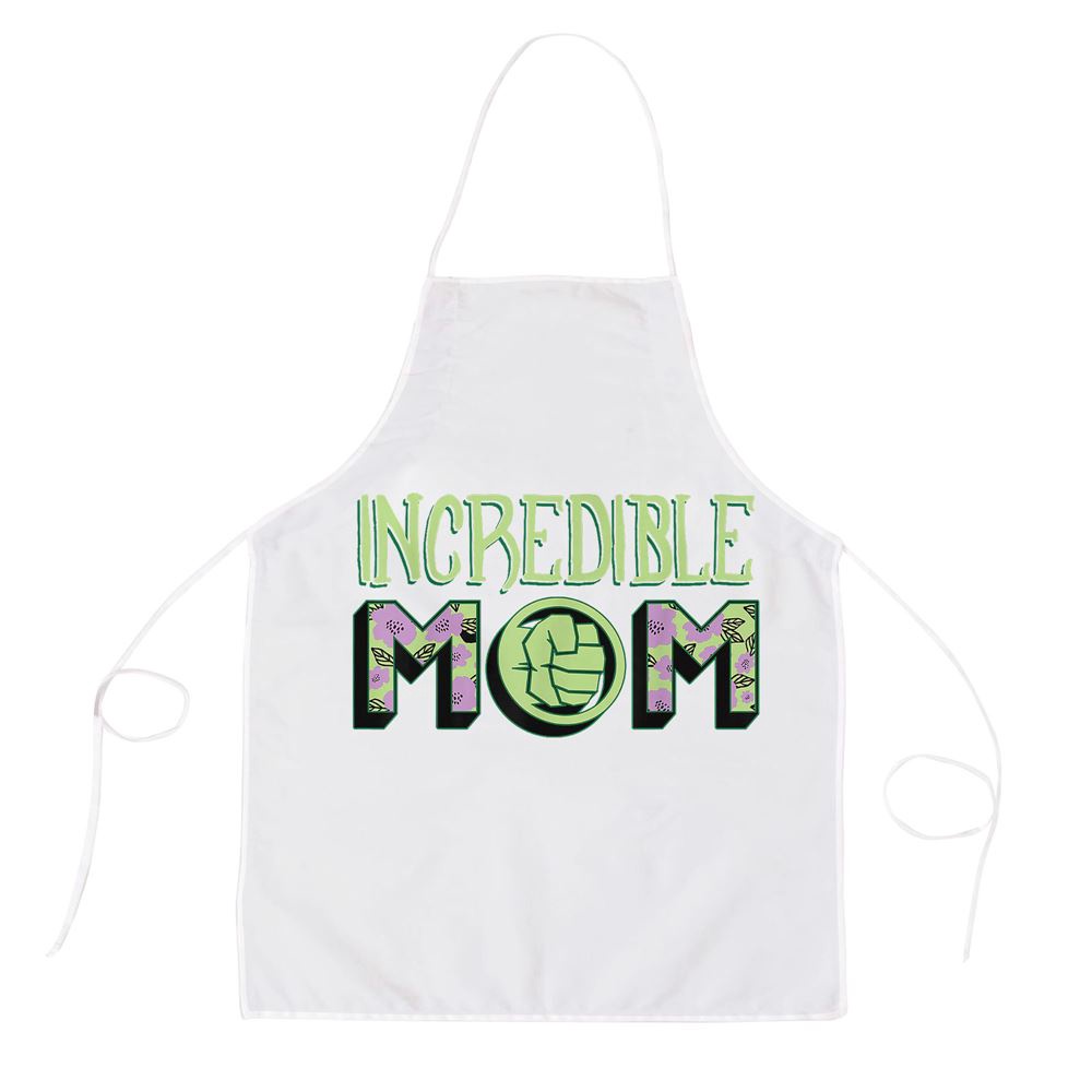 Marvel Mothers Day Hulk Incredible Mom Apron, Mothers Day Apron, Mother’s Day Gifts