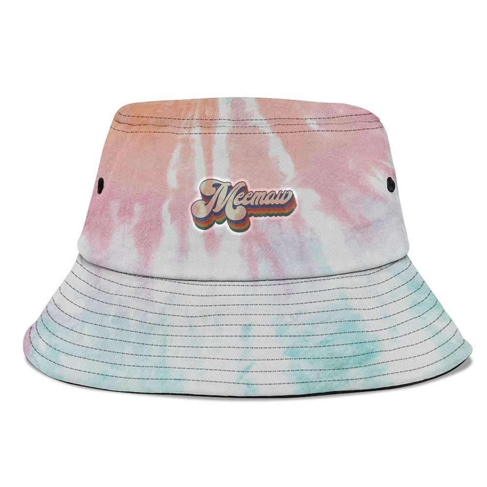 Meemaw Gifts For Grandma Retro Vintage Mothers Day Meemaw Bucket Hat, Mother Day Hat, Mother’s Day Gifts Meemaw Gifts For Grandma Retro Vintage Mothers Day Meemaw Bucket Hat, Mother Day Hat, Mother’s Day Gifts