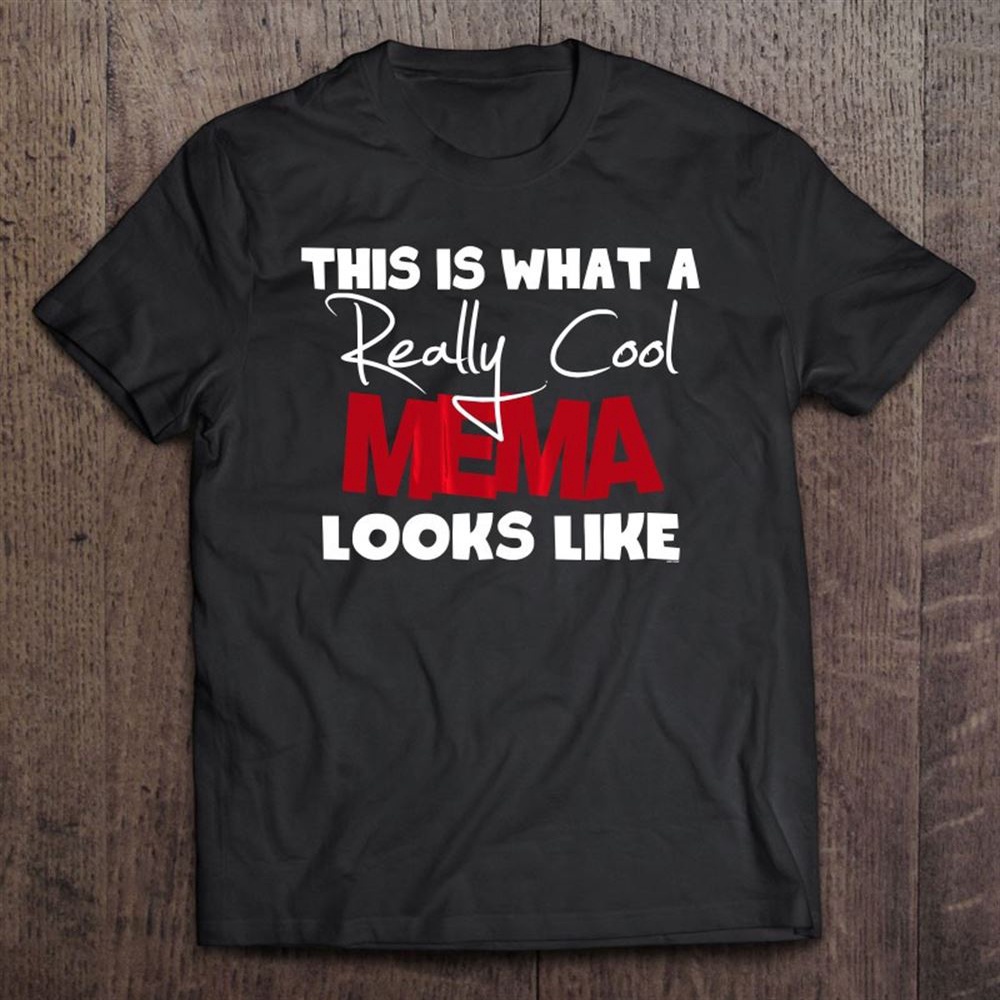 Mema Gifts For Mothers Day From Grandchildren T-Shirt, Mother’s Day Shirts, Mother’s Shirts