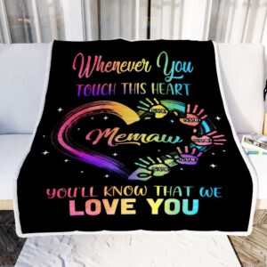 Memaw Blanket from Grandkids Granddaughter Grandson We Love You Grandparent Personalized Blanket For Mom Mother s Day Gifts Blanket 2 xi9iiq.jpg