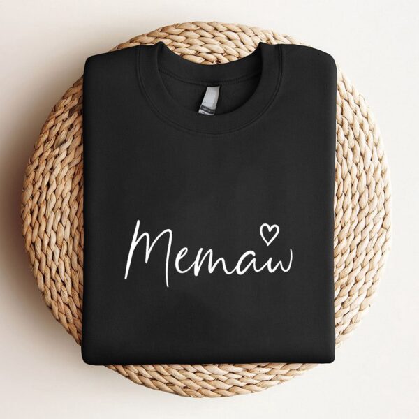 Memaw Gifts For Women Grandma Heart Mothers Day Memaw Sweatshirt, Mother Sweatshirt, Sweatshirt For Mom, Mum Sweatshirt