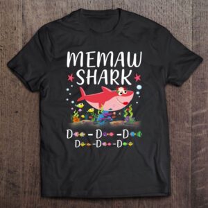 Memaw Shark Shirt, Funny Mother’s Day Floral…